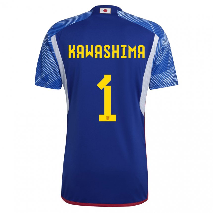 Niño Camiseta Japón Eiji Kawashima #1 Azul Real 1ª Equipación 22-24 La Camisa México