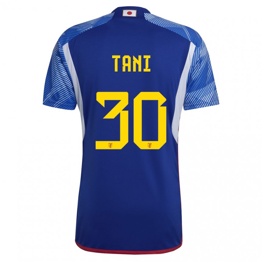 Niño Camiseta Japón Kosei Tani #30 Azul Real 1ª Equipación 22-24 La Camisa México