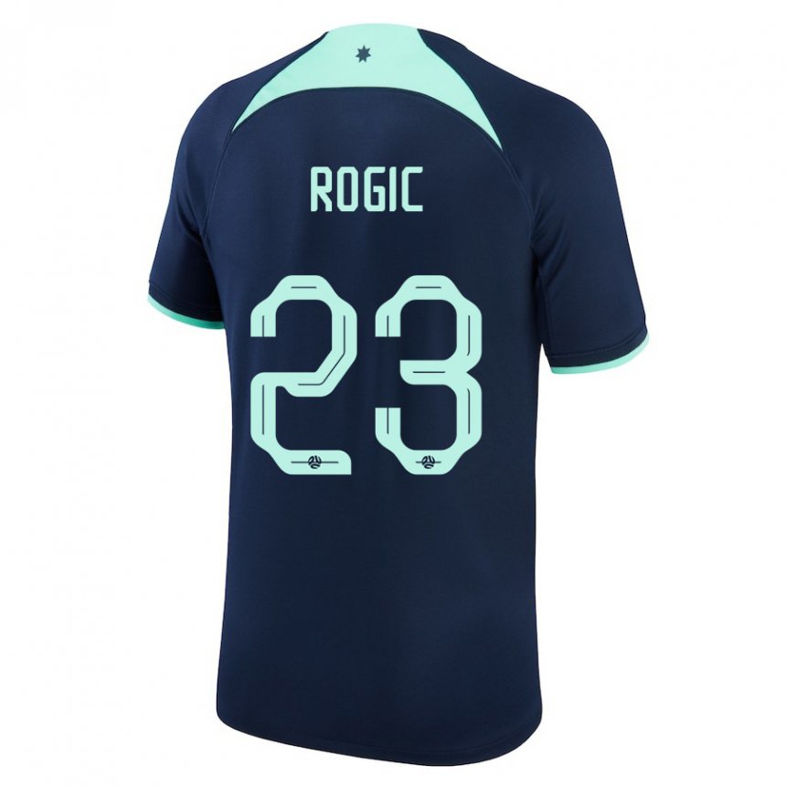 Niño Camiseta Australia Tom Rogic #23 Azul Oscuro 2ª Equipación 22-24 La Camisa México