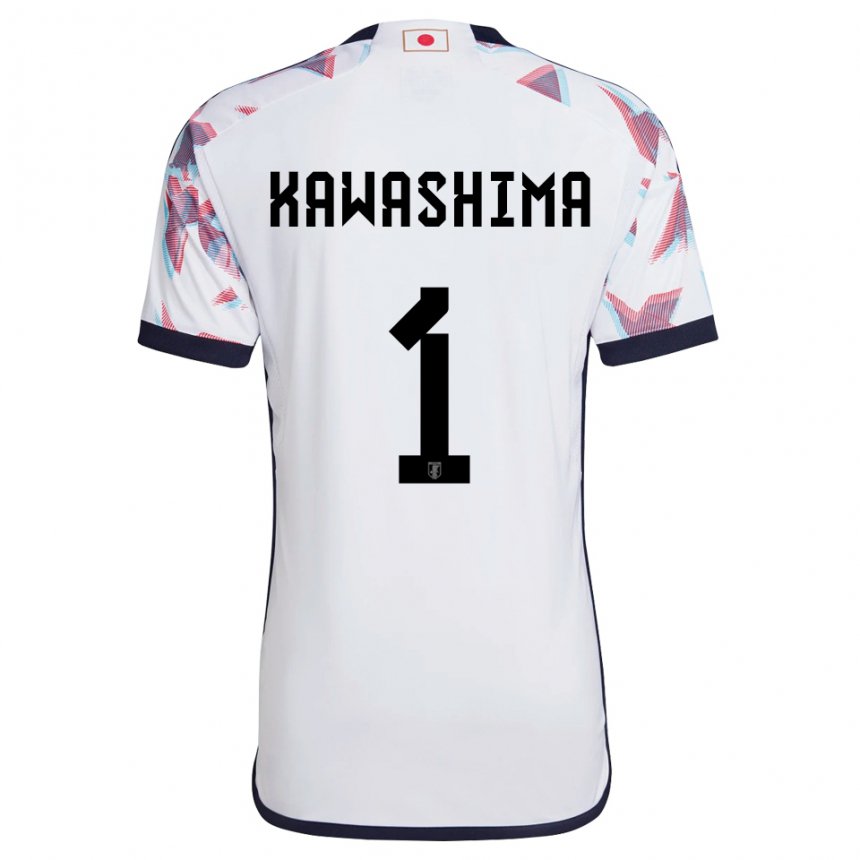 Niño Camiseta Japón Eiji Kawashima #1 Blanco 2ª Equipación 22-24 La Camisa México