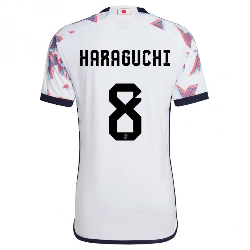 Niño Camiseta Japón Genki Haraguchi #8 Blanco 2ª Equipación 22-24 La Camisa México