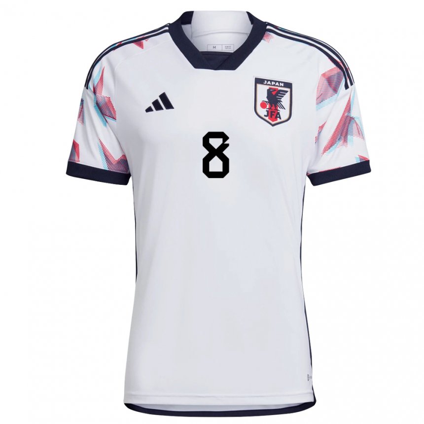 Niño Camiseta Japón Genki Haraguchi #8 Blanco 2ª Equipación 22-24 La Camisa México