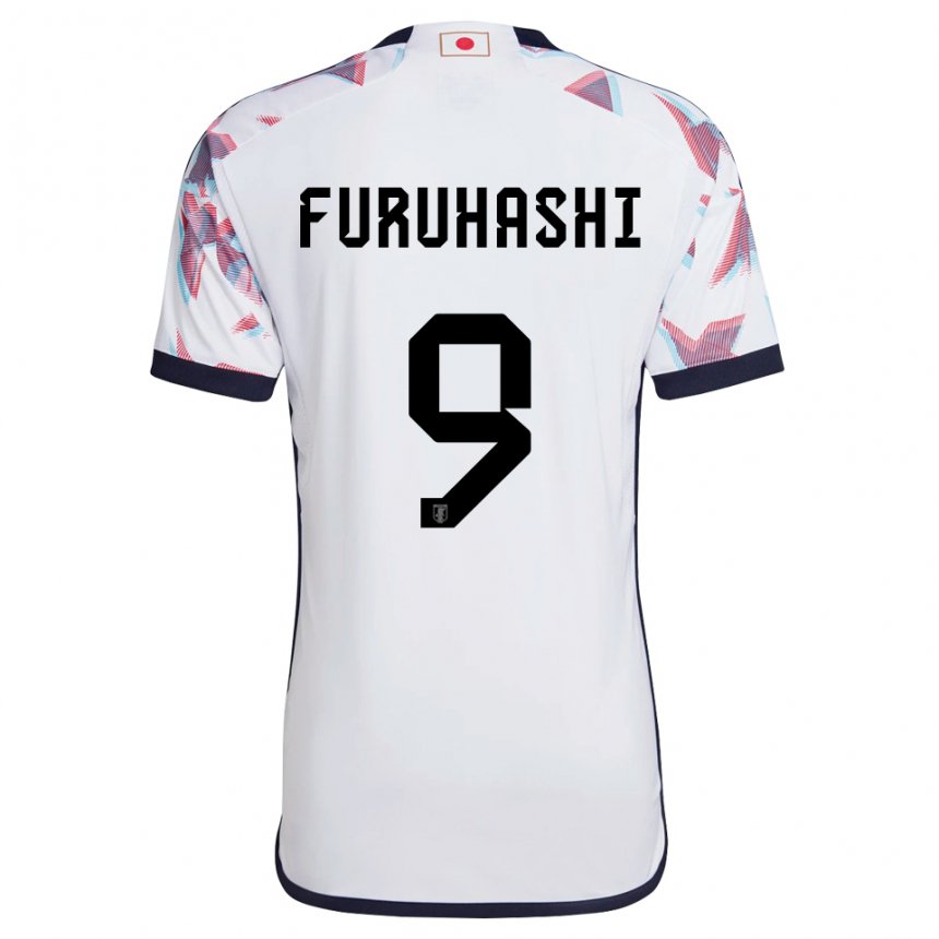 Niño Camiseta Japón Kyogo Furuhashi #9 Blanco 2ª Equipación 22-24 La Camisa México