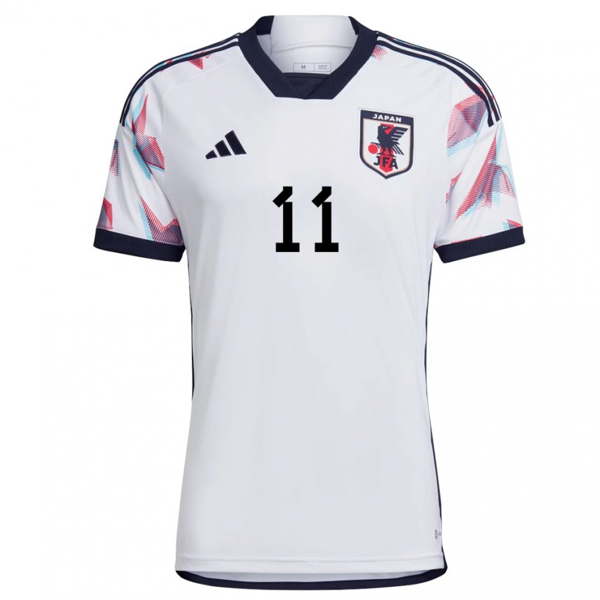 Niño Camiseta Japón Takefusa Kubo #11 Blanco 2ª Equipación 22-24 La Camisa México