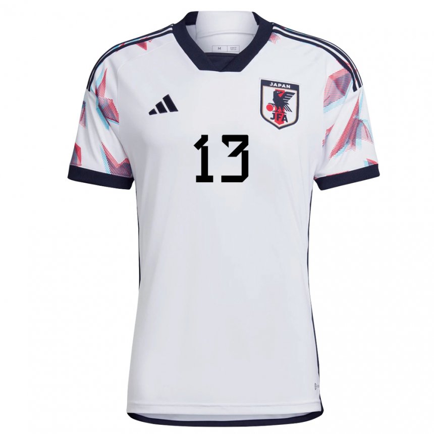 Niño Camiseta Japón Hidemasa Morita #13 Blanco 2ª Equipación 22-24 La Camisa México