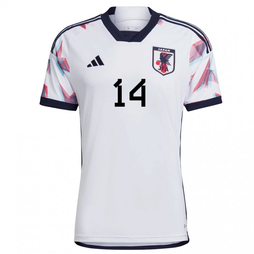 Niño Camiseta Japón Junya Ito #14 Blanco 2ª Equipación 22-24 La Camisa México