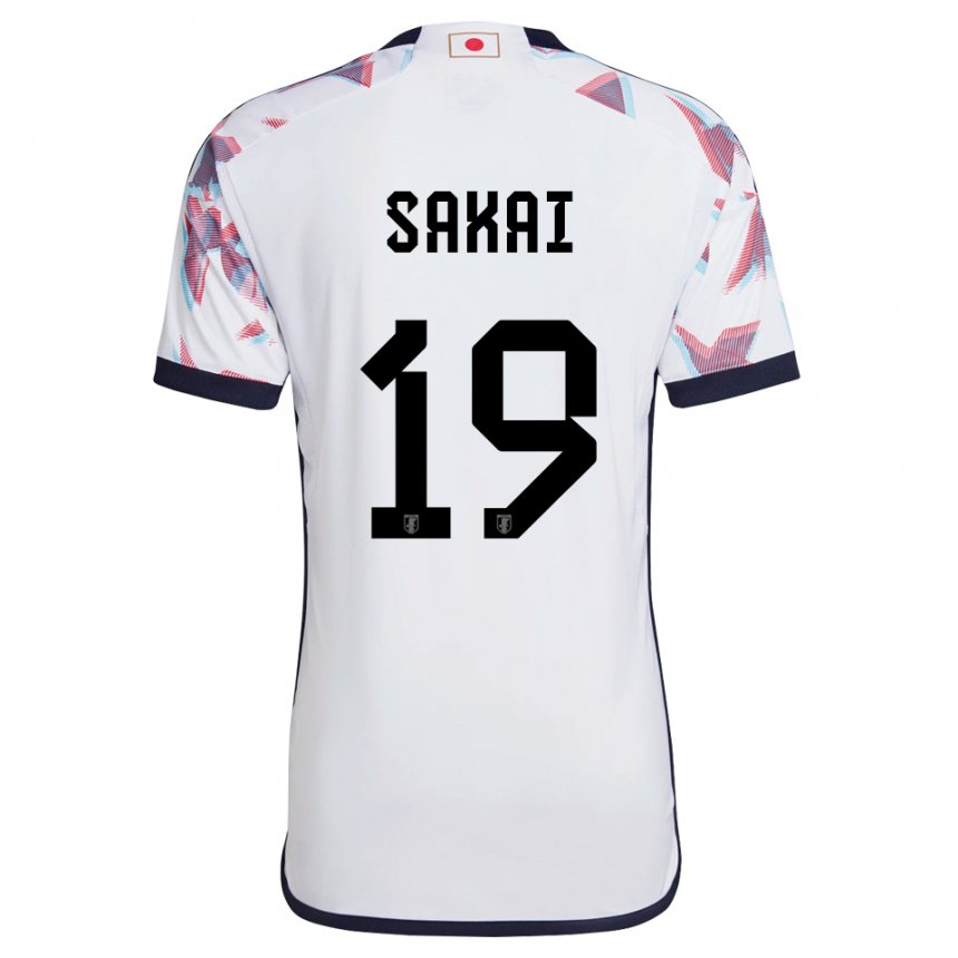 Niño Camiseta Japón Hiroki Sakai #19 Blanco 2ª Equipación 22-24 La Camisa México