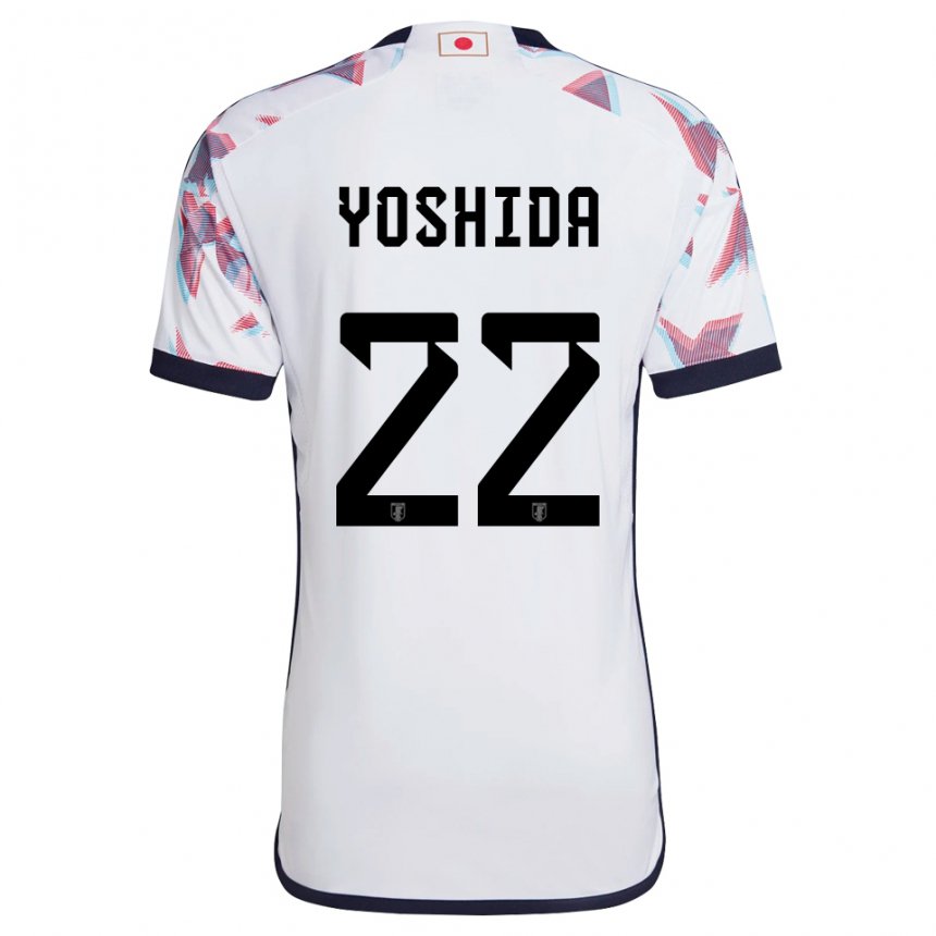 Niño Camiseta Japón Maya Yoshida #22 Blanco 2ª Equipación 22-24 La Camisa México