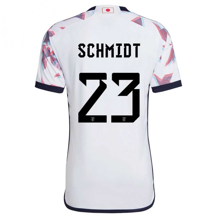 Niño Camiseta Japón Daniel Schmidt #23 Blanco 2ª Equipación 22-24 La Camisa México