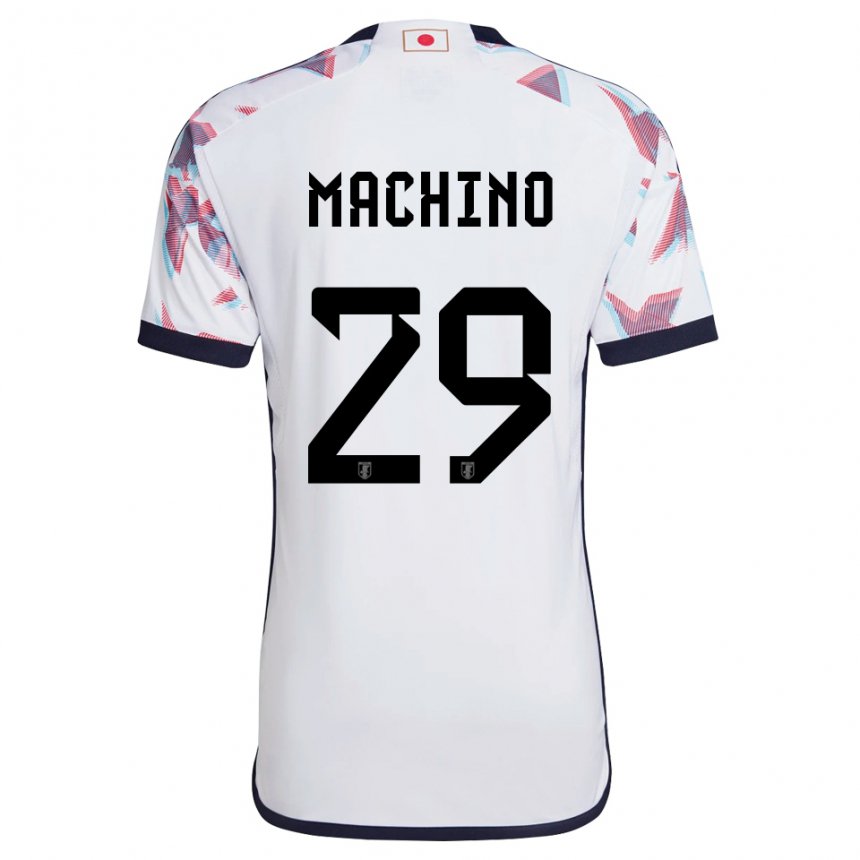 Niño Camiseta Japón Shuto Machino #29 Blanco 2ª Equipación 22-24 La Camisa México