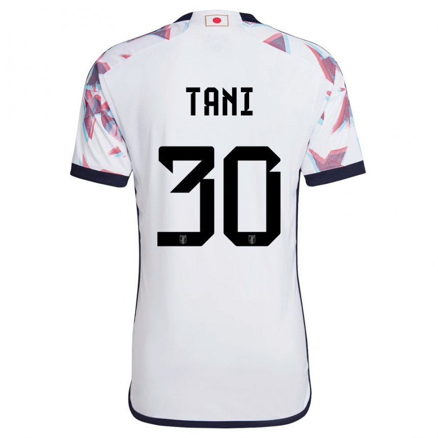 Niño Camiseta Japón Kosei Tani #30 Blanco 2ª Equipación 22-24 La Camisa México