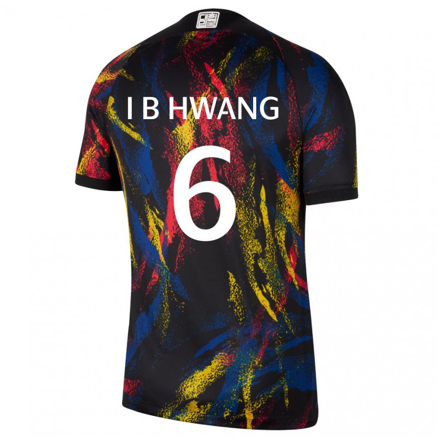 Niño Camiseta Corea Del Sur In-beom Hwang #6 Multicolores 2ª Equipación 22-24 La Camisa México