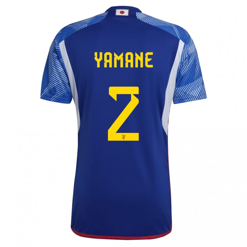 Hombre Camiseta Japón Miki Yamane #2 Azul Real 1ª Equipación 22-24 La Camisa México