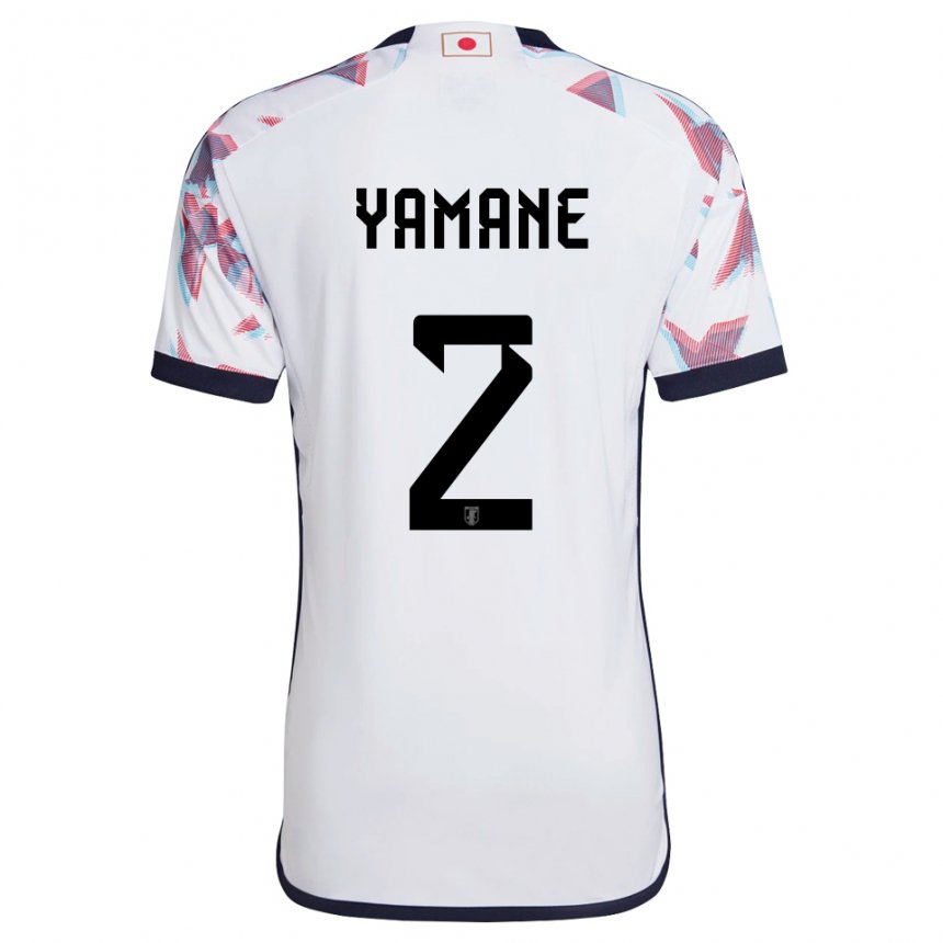 Hombre Camiseta Japón Miki Yamane #2 Blanco 2ª Equipación 22-24 La Camisa México