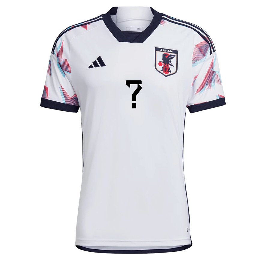 Mujer Camiseta Japón Su Nombre #0 Blanco 2ª Equipación 22-24 La Camisa México