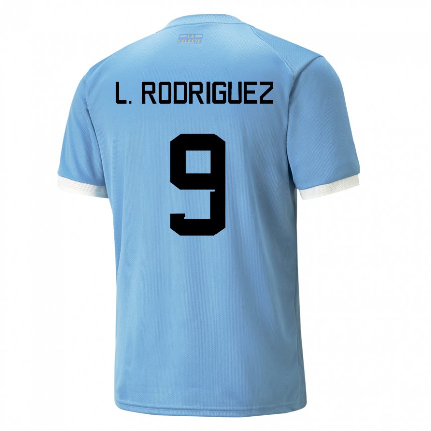 Niño Camiseta Uruguay Luciano Rodriguez #9 Azul 1ª Equipación 22-24 La Camisa México