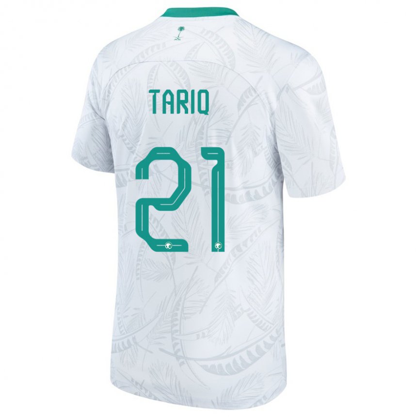 Niño Camiseta Arabia Saudita Juri Tariq #21 Blanco 1ª Equipación 22-24 La Camisa México