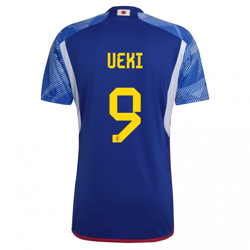 Niño Camiseta Japón Riko Ueki #9 Azul Real 1ª Equipación 22-24 La Camisa México