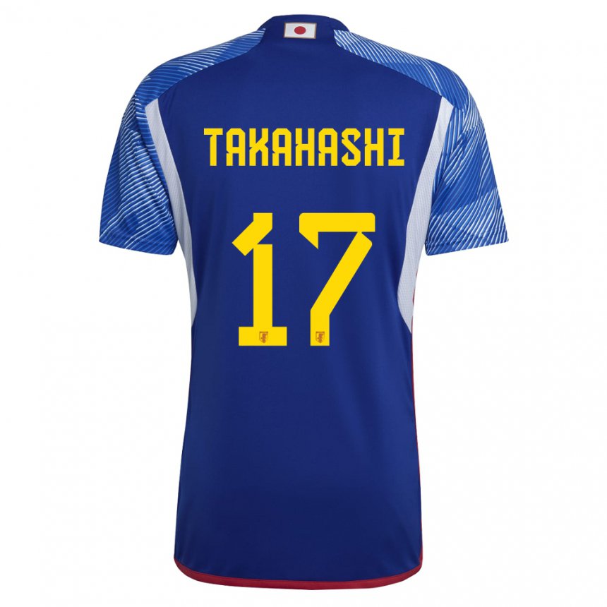 Niño Camiseta Japón Hana Takahashi #17 Azul Real 1ª Equipación 22-24 La Camisa México