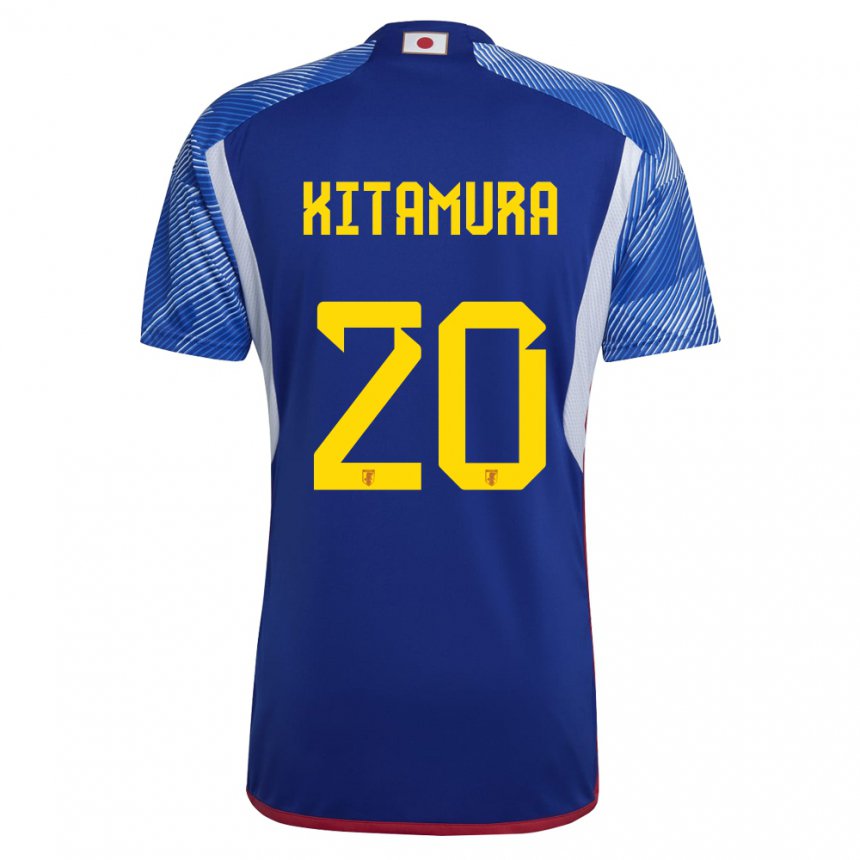 Niño Camiseta Japón Nanami Kitamura #20 Azul Real 1ª Equipación 22-24 La Camisa México