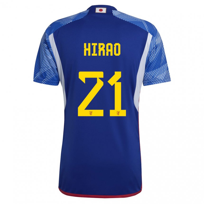 Niño Camiseta Japón Chika Hirao #21 Azul Real 1ª Equipación 22-24 La Camisa México