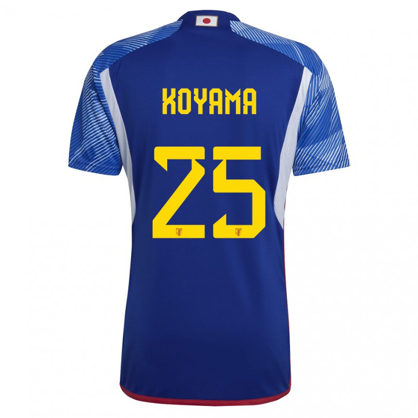 Niño Camiseta Japón Shinomi Koyama #25 Azul Real 1ª Equipación 22-24 La Camisa México