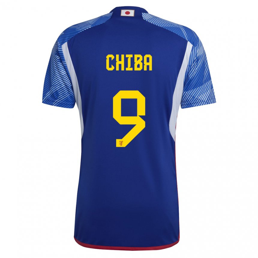 Niño Camiseta Japón Kanta Chiba #9 Azul Real 1ª Equipación 22-24 La Camisa México