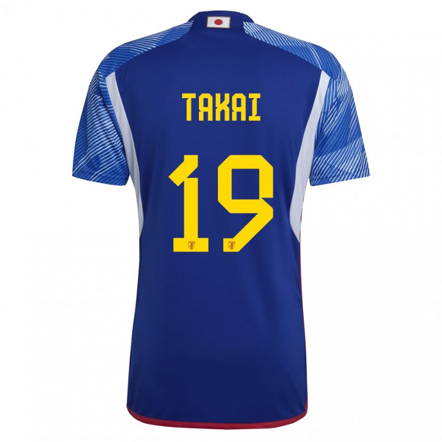 Niño Camiseta Japón Kota Takai #19 Azul Real 1ª Equipación 22-24 La Camisa México