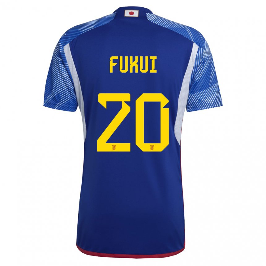 Niño Camiseta Japón Taichi Fukui #20 Azul Real 1ª Equipación 22-24 La Camisa México