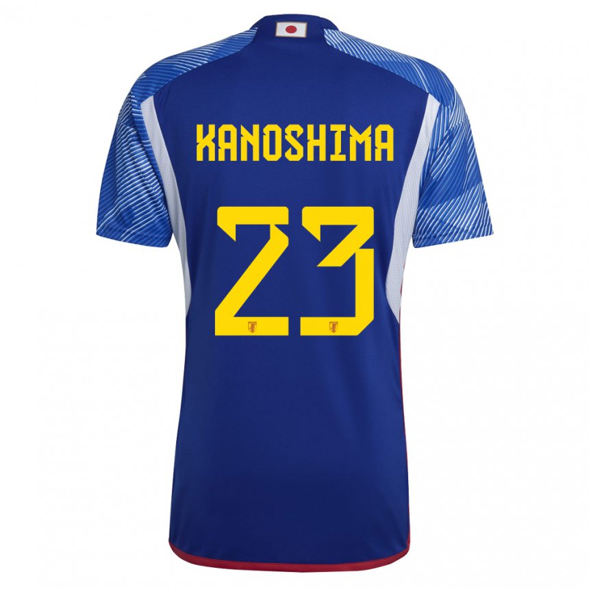 Niño Camiseta Japón Yu Kanoshima #23 Azul Real 1ª Equipación 22-24 La Camisa México