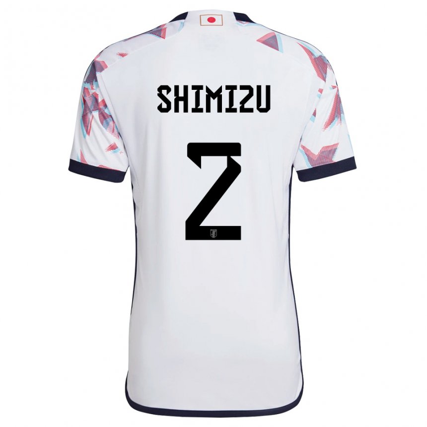 Niño Camiseta Japón Risa Shimizu #2 Blanco 2ª Equipación 22-24 La Camisa México