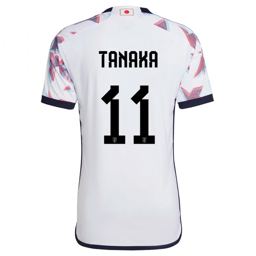 Niño Camiseta Japón Mina Tanaka #11 Blanco 2ª Equipación 22-24 La Camisa México