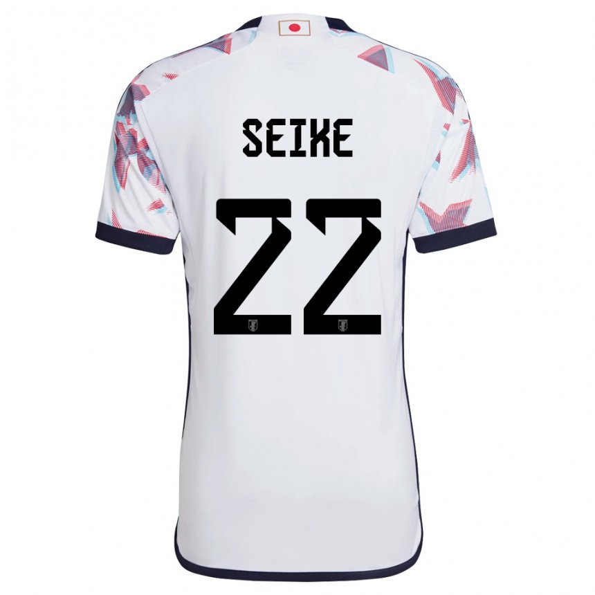 Niño Camiseta Japón Kiko Seike #22 Blanco 2ª Equipación 22-24 La Camisa México