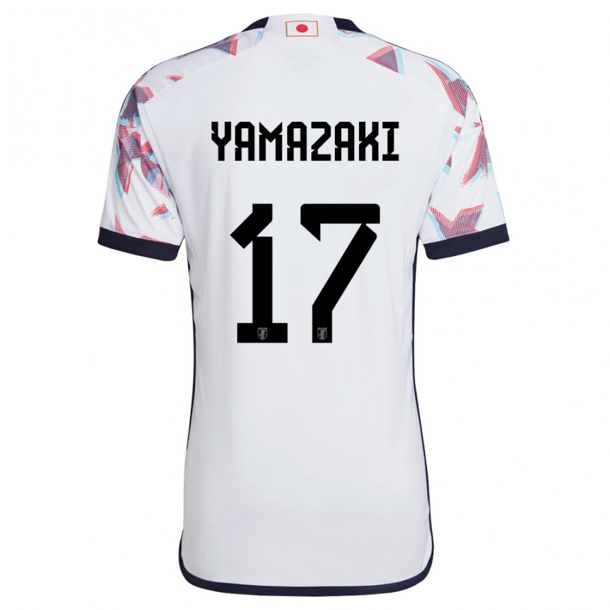 Niño Camiseta Japón Taishin Yamazaki #17 Blanco 2ª Equipación 22-24 La Camisa México