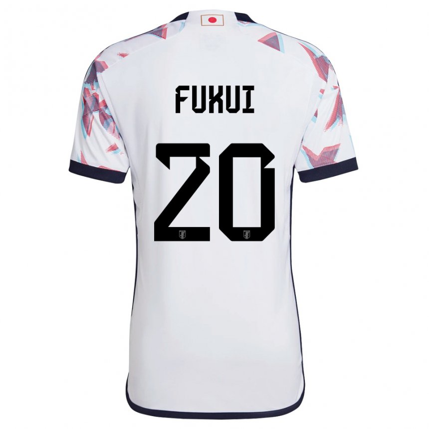 Niño Camiseta Japón Taichi Fukui #20 Blanco 2ª Equipación 22-24 La Camisa México