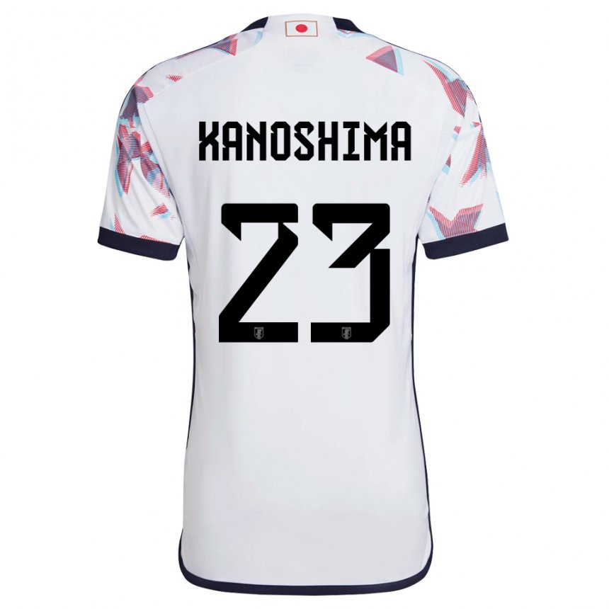 Niño Camiseta Japón Yu Kanoshima #23 Blanco 2ª Equipación 22-24 La Camisa México