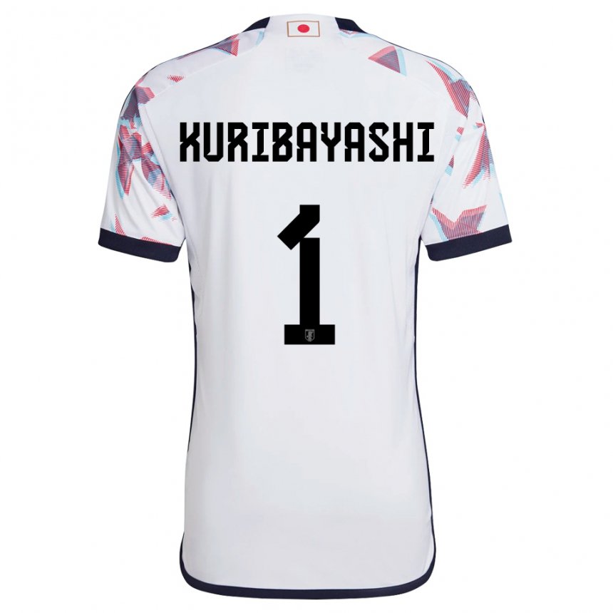 Niño Camiseta Japón Hayato Kuribayashi #1 Blanco 2ª Equipación 22-24 La Camisa México