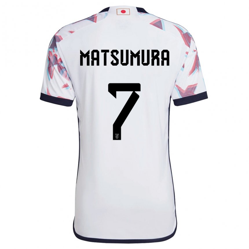 Niño Camiseta Japón Kosuke Matsumura #7 Blanco 2ª Equipación 22-24 La Camisa México