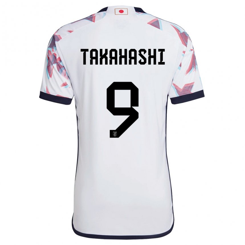 Niño Camiseta Japón Hikaru Takahashi #9 Blanco 2ª Equipación 22-24 La Camisa México