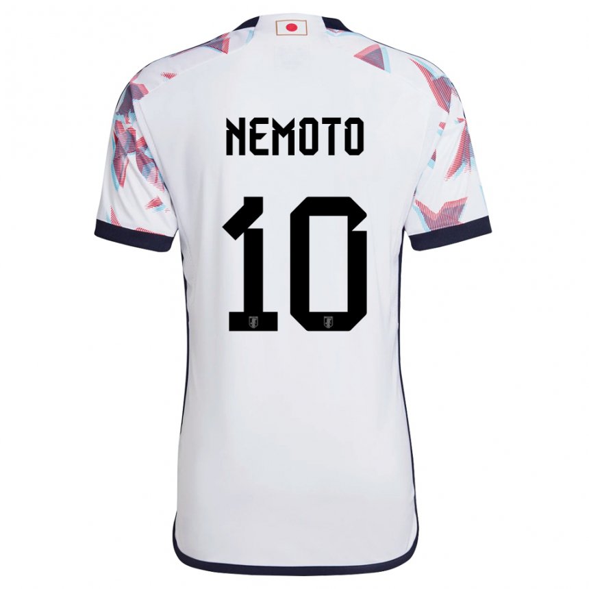 Niño Camiseta Japón Kotaro Nemoto #10 Blanco 2ª Equipación 22-24 La Camisa México