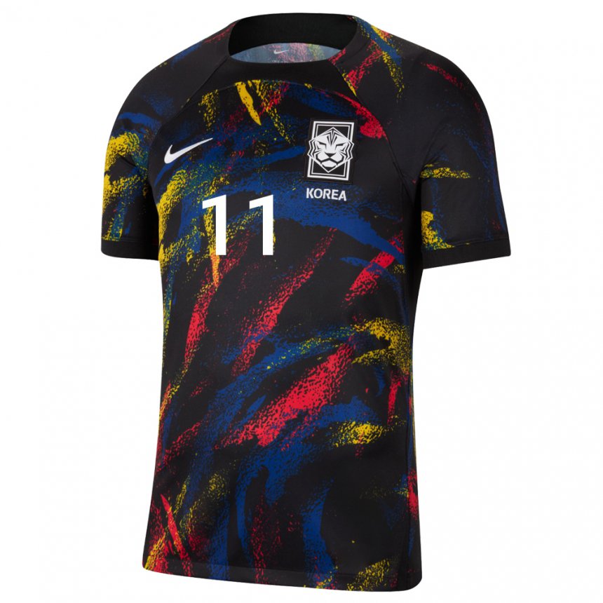 Hombre Camiseta Corea Del Sur Choe Yu Ri #11 Multicolor 2ª Equipación 22-24 La Camisa México