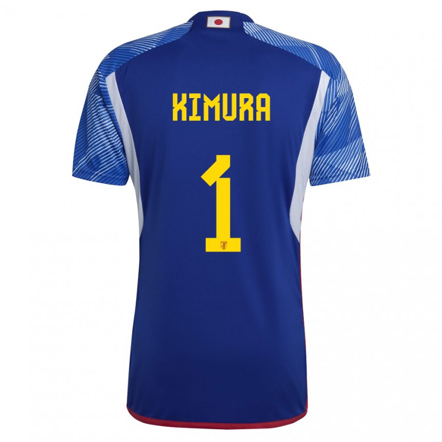 Mujer Camiseta Japón Ryoya Kimura #1 Azul Real 1ª Equipación 22-24 La Camisa México