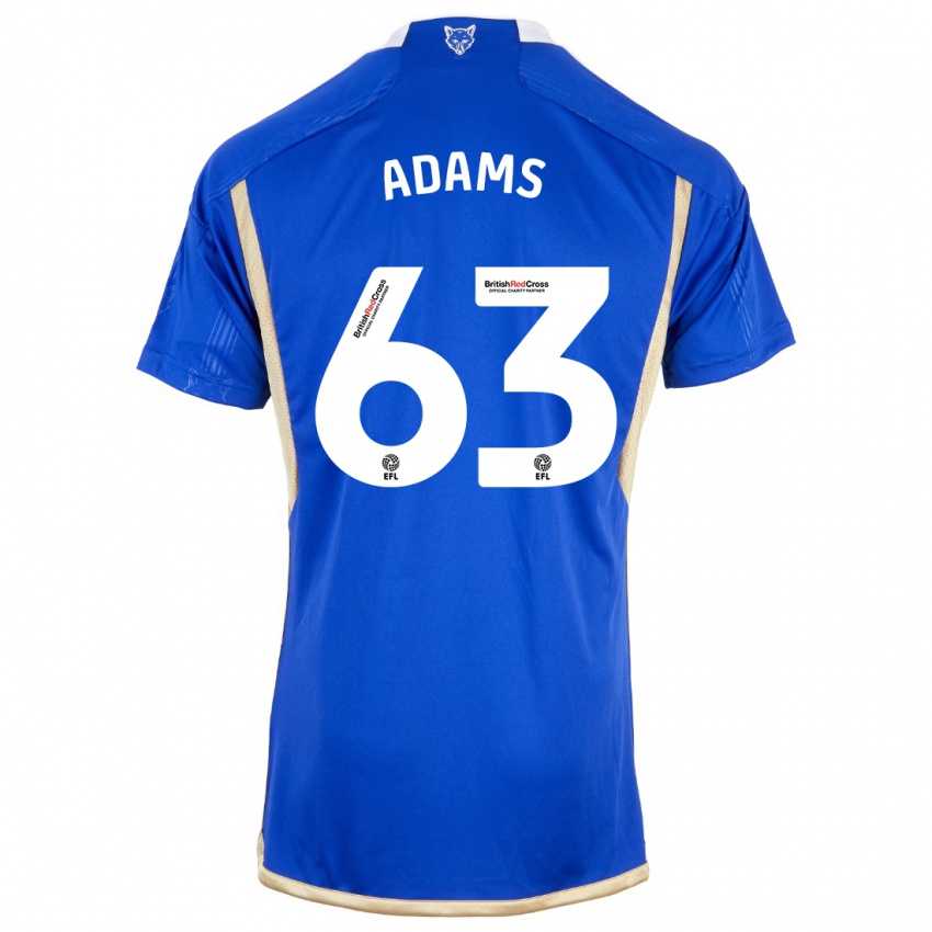Niño Camiseta Bayli Spencer Adams #63 Azul 1ª Equipación 2023/24 La Camisa México