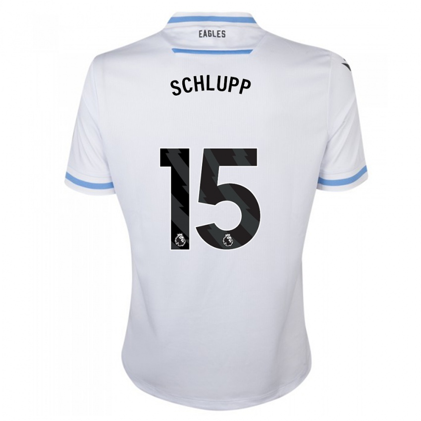 Niño Camiseta Jeffrey Schlupp #15 Blanco 2ª Equipación 2023/24 La Camisa México