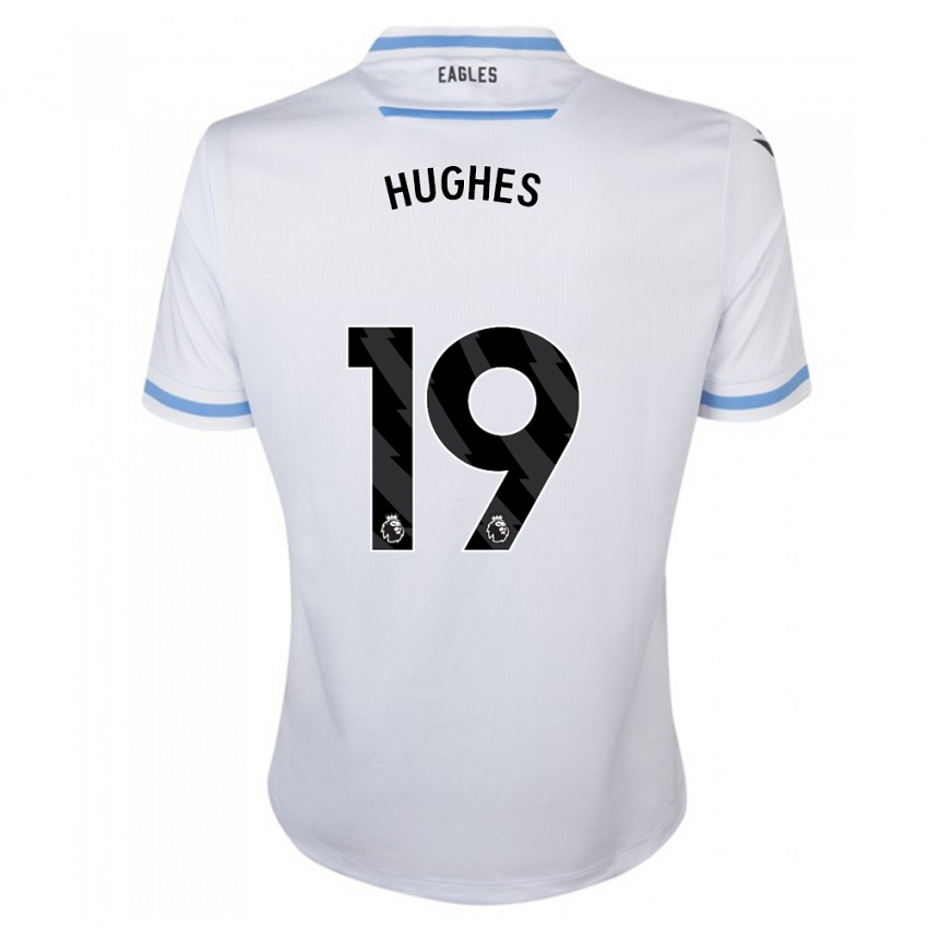Niño Camiseta Will Hughes #19 Blanco 2ª Equipación 2023/24 La Camisa México
