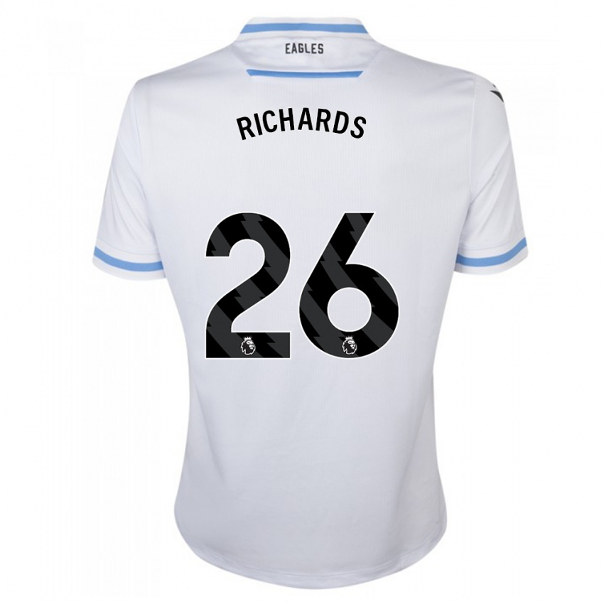 Niño Camiseta Chris Richards #26 Blanco 2ª Equipación 2023/24 La Camisa México