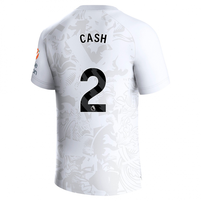Niño Camiseta Matty Cash #2 Blanco 2ª Equipación 2023/24 La Camisa México