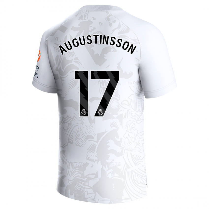 Niño Camiseta Ludwig Augustinsson #17 Blanco 2ª Equipación 2023/24 La Camisa México