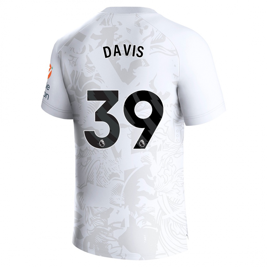 Niño Camiseta Keinan Davis #39 Blanco 2ª Equipación 2023/24 La Camisa México