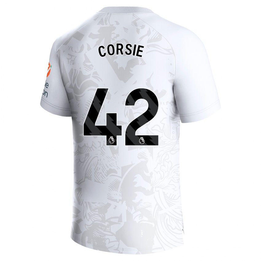 Niño Camiseta Rachel Corsie #42 Blanco 2ª Equipación 2023/24 La Camisa México